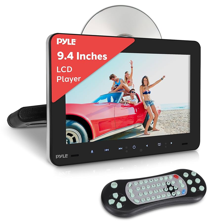 Amazon.com: Pyle - Car DVD Player, Universal Car Headrest